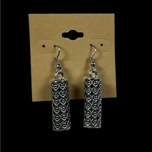 Antique Silver Plated Earrings, New